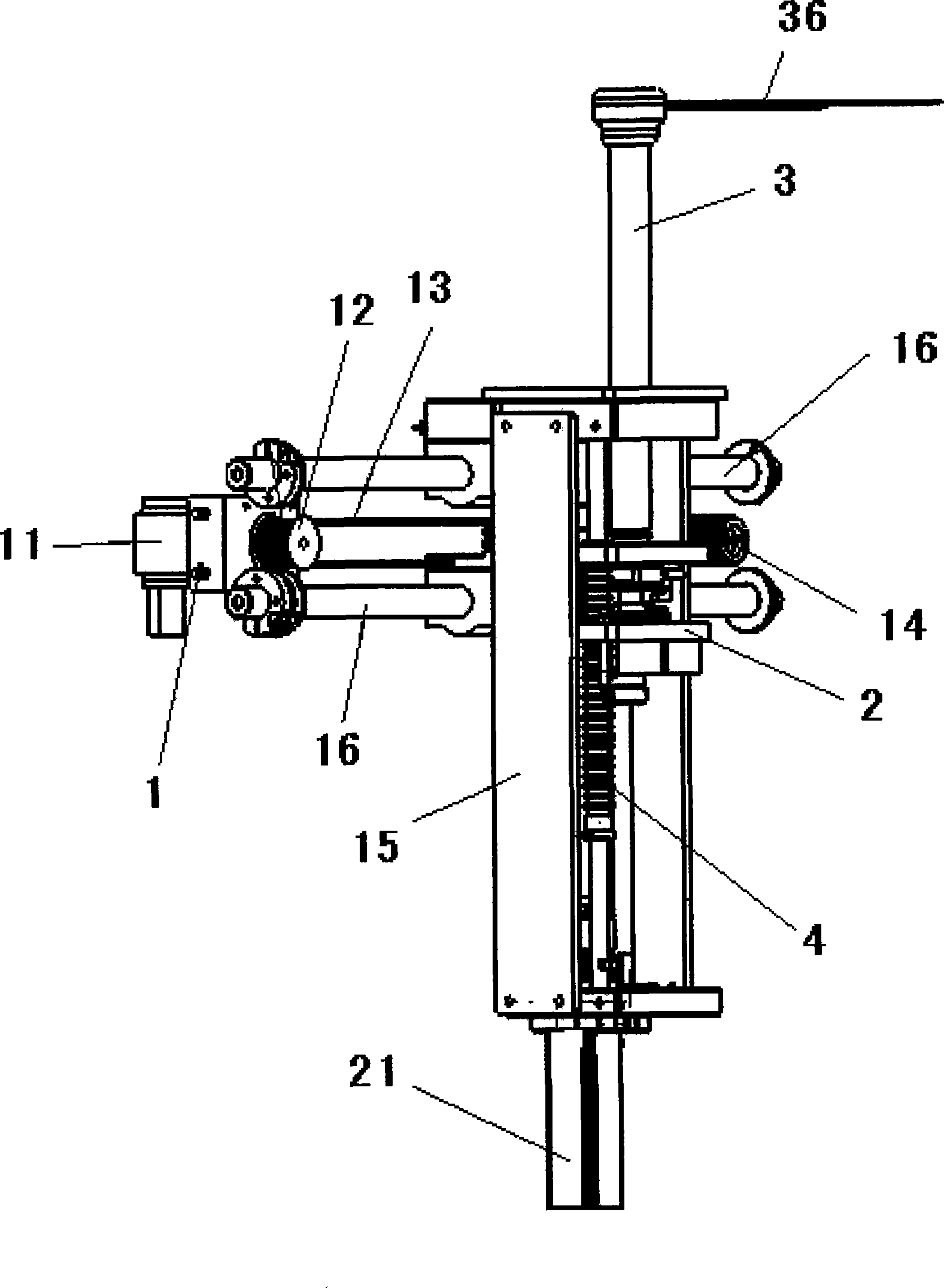 Manipulator for fetching and delivering silicon chip