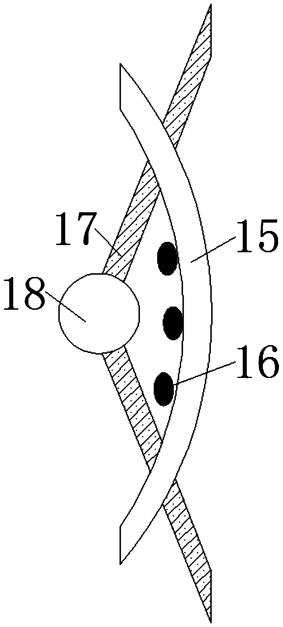 Screw tap for preventing water leakage by utilizing hydromechanics