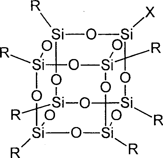 Synthesis method for substituting sesquialter siloxane by non-functional alkyl