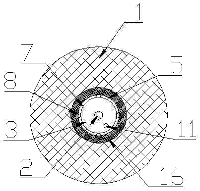 Mechanical expansion type hole sealing pressure measuring apparatus and pressure measuring method