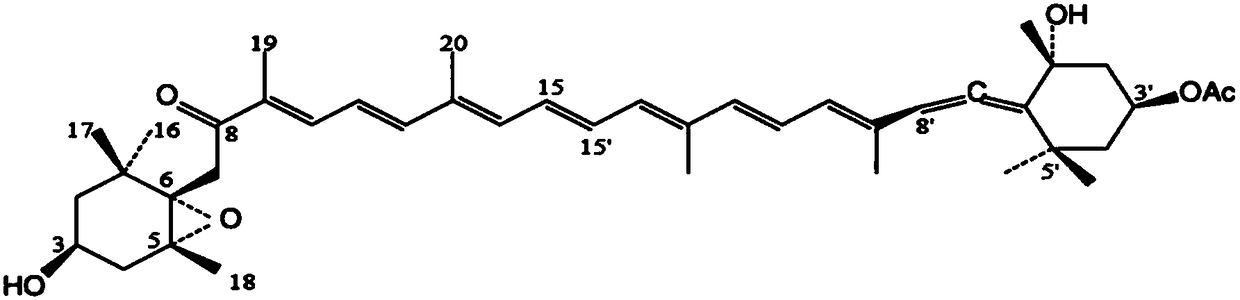 Culture method for improving fucoxanthin accumulation of phaeodactylum tricornutum bohlin