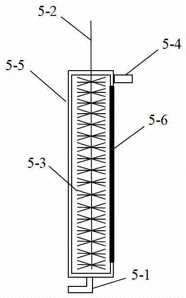 Membrane biological electrochemical reactor device with high-quality effluent and low membrane pollution