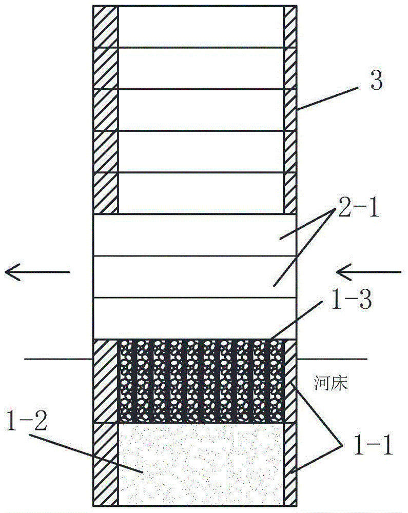 Laminated assembled diversion pier structure