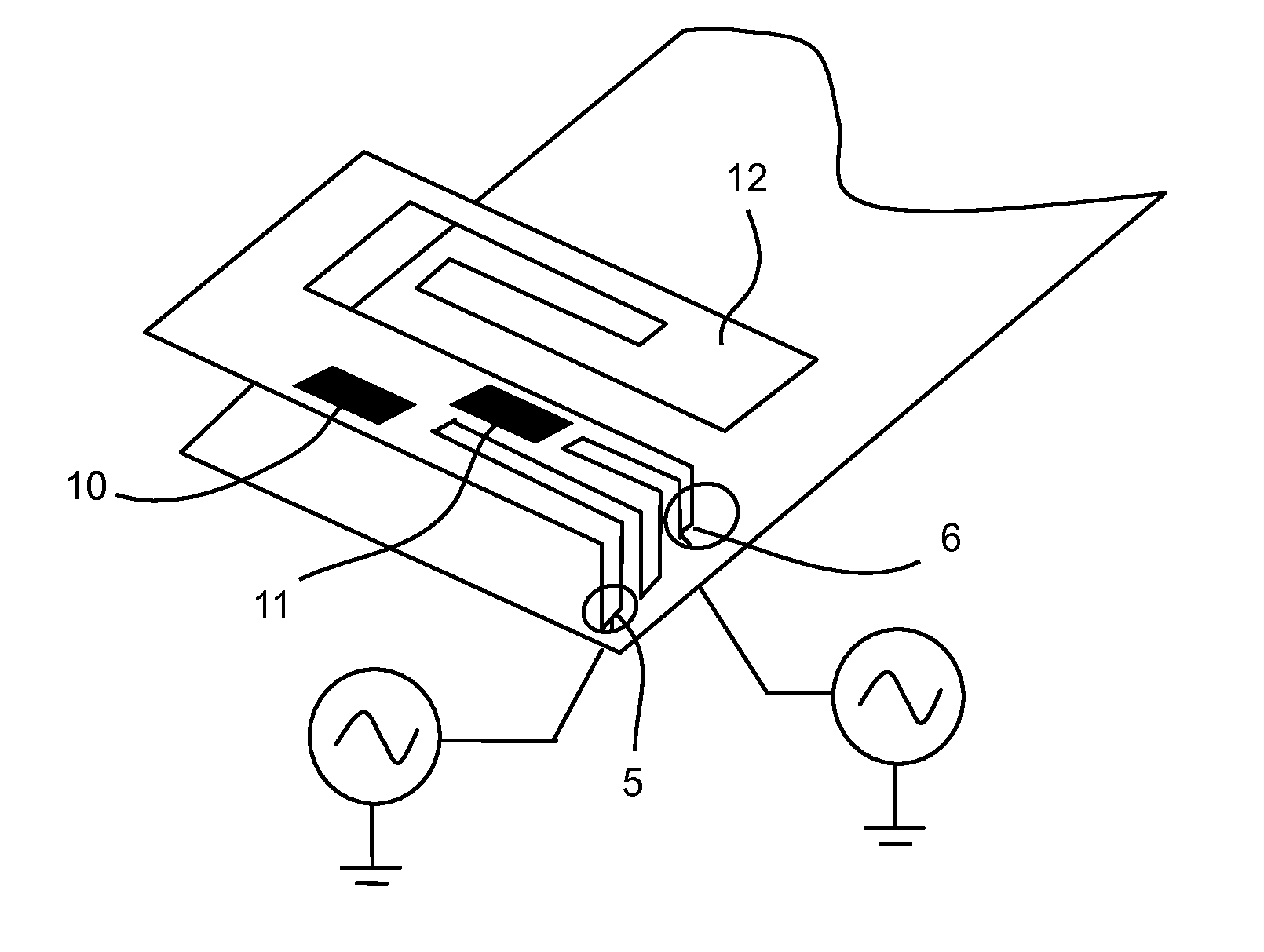 Multi-feed antenna for path optimization