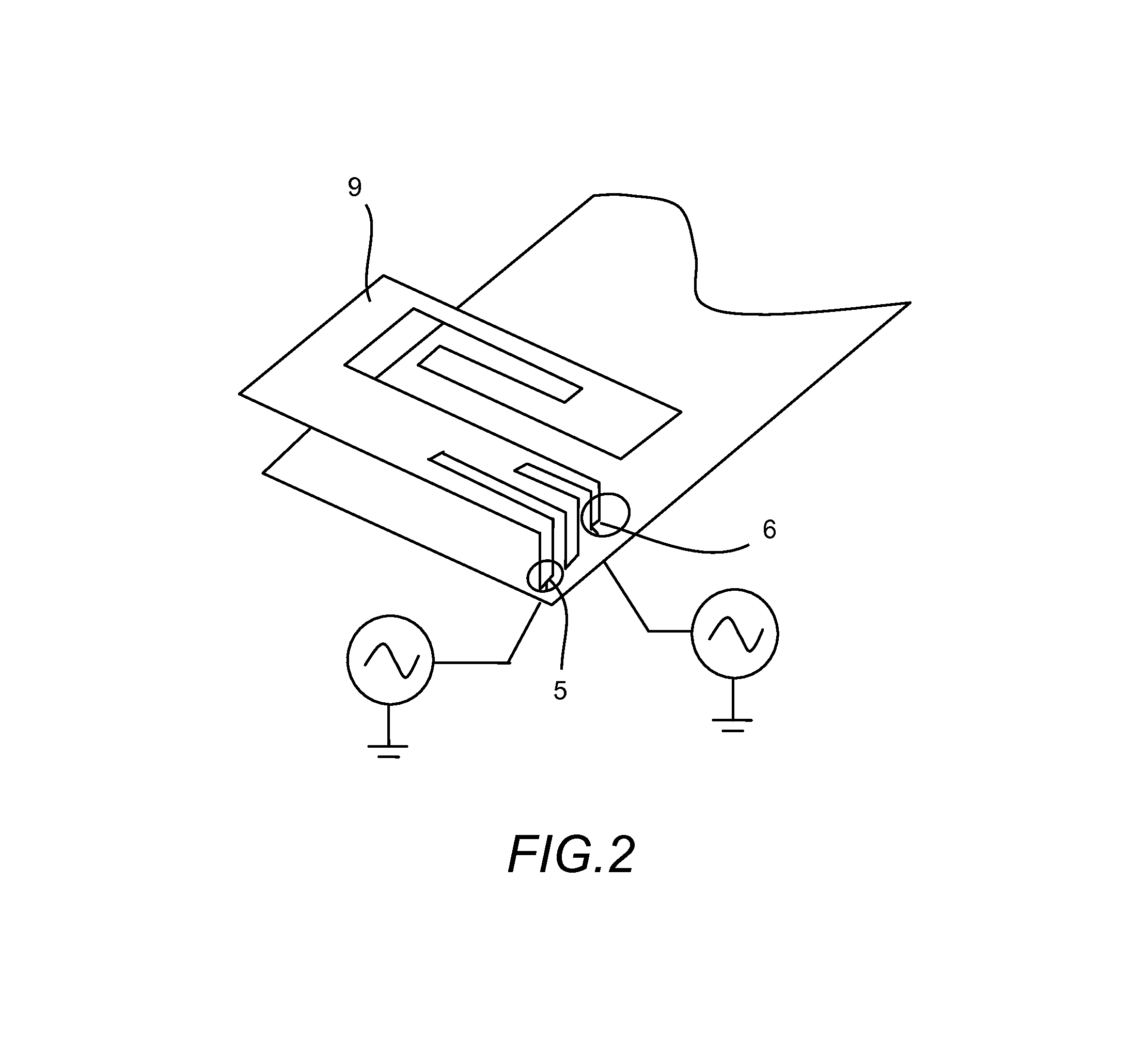 Multi-feed antenna for path optimization