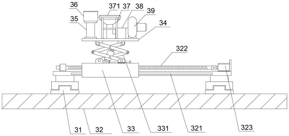 A laser cladding device applied to workpiece repair