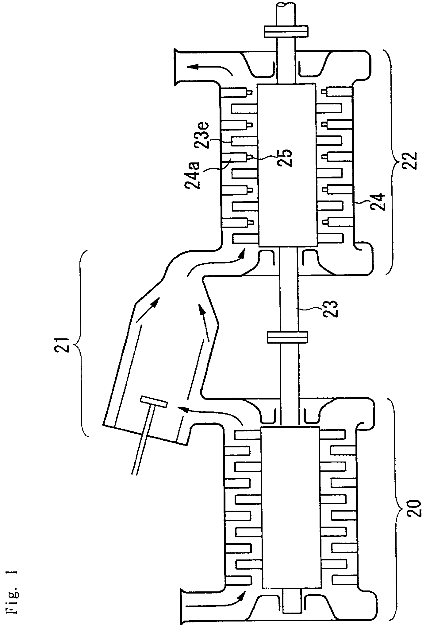 Shaft seal mechanism, shaft seal mechanism assembling structure and large size fluid machine