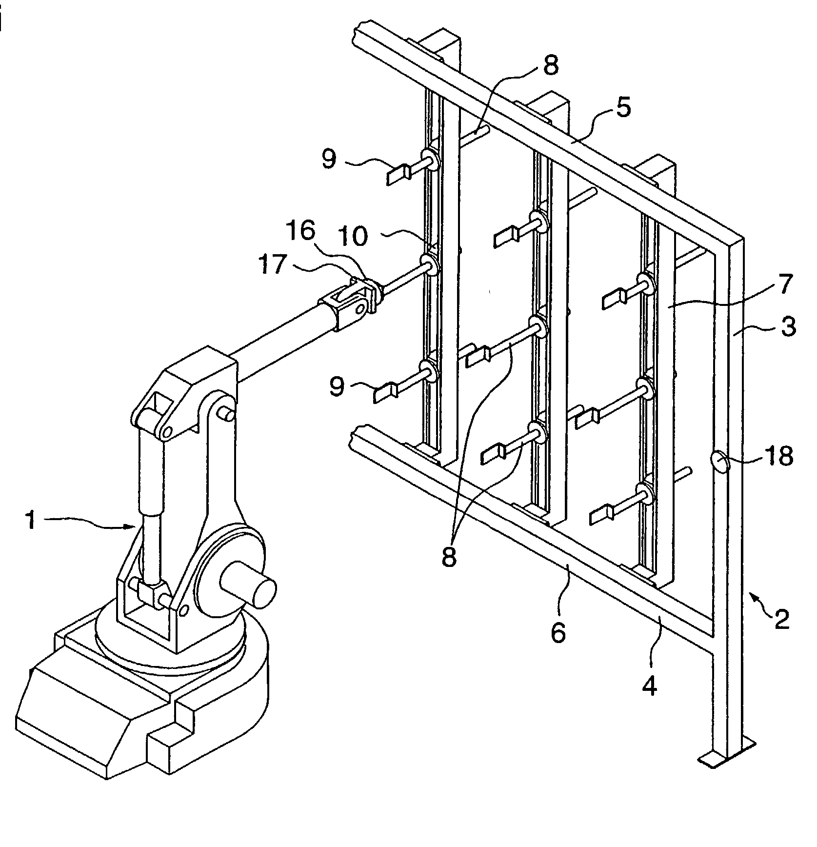 Device and method for fixation of airframe pieces