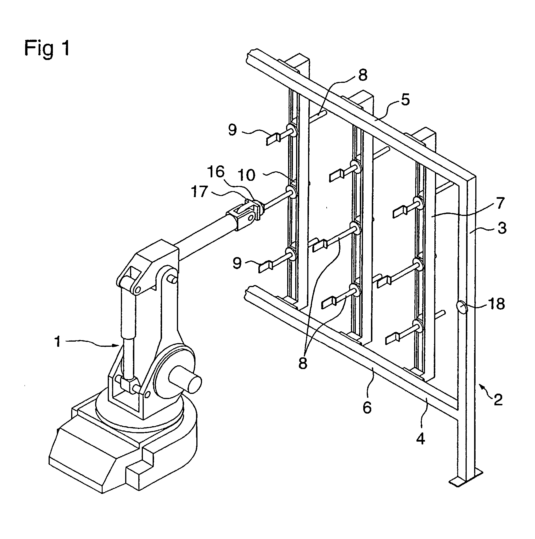 Device and method for fixation of airframe pieces