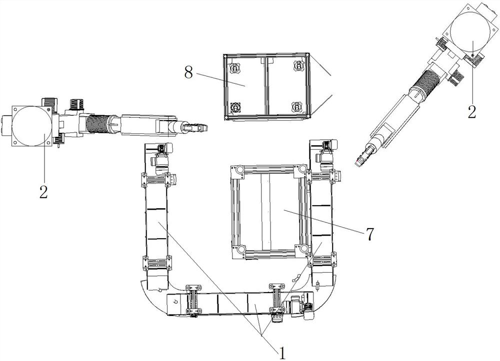 Measurement system and measurement method for high-flux plant full-life-cycle phenotypic information