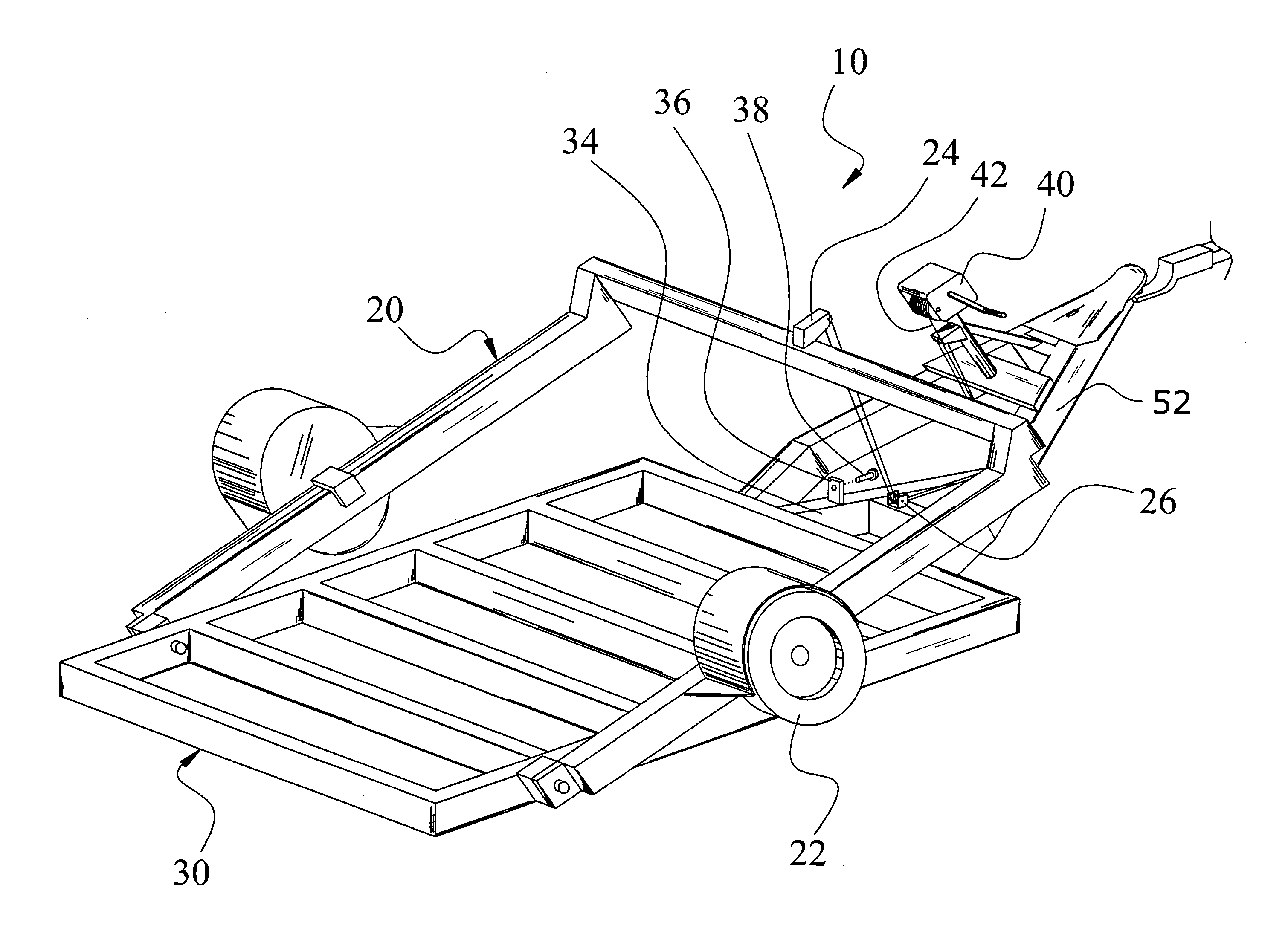 Trailer bed system