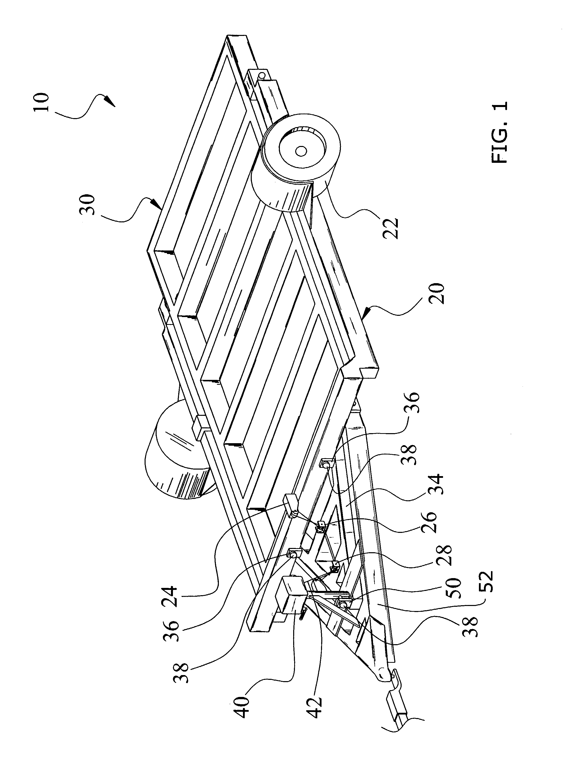 Trailer bed system