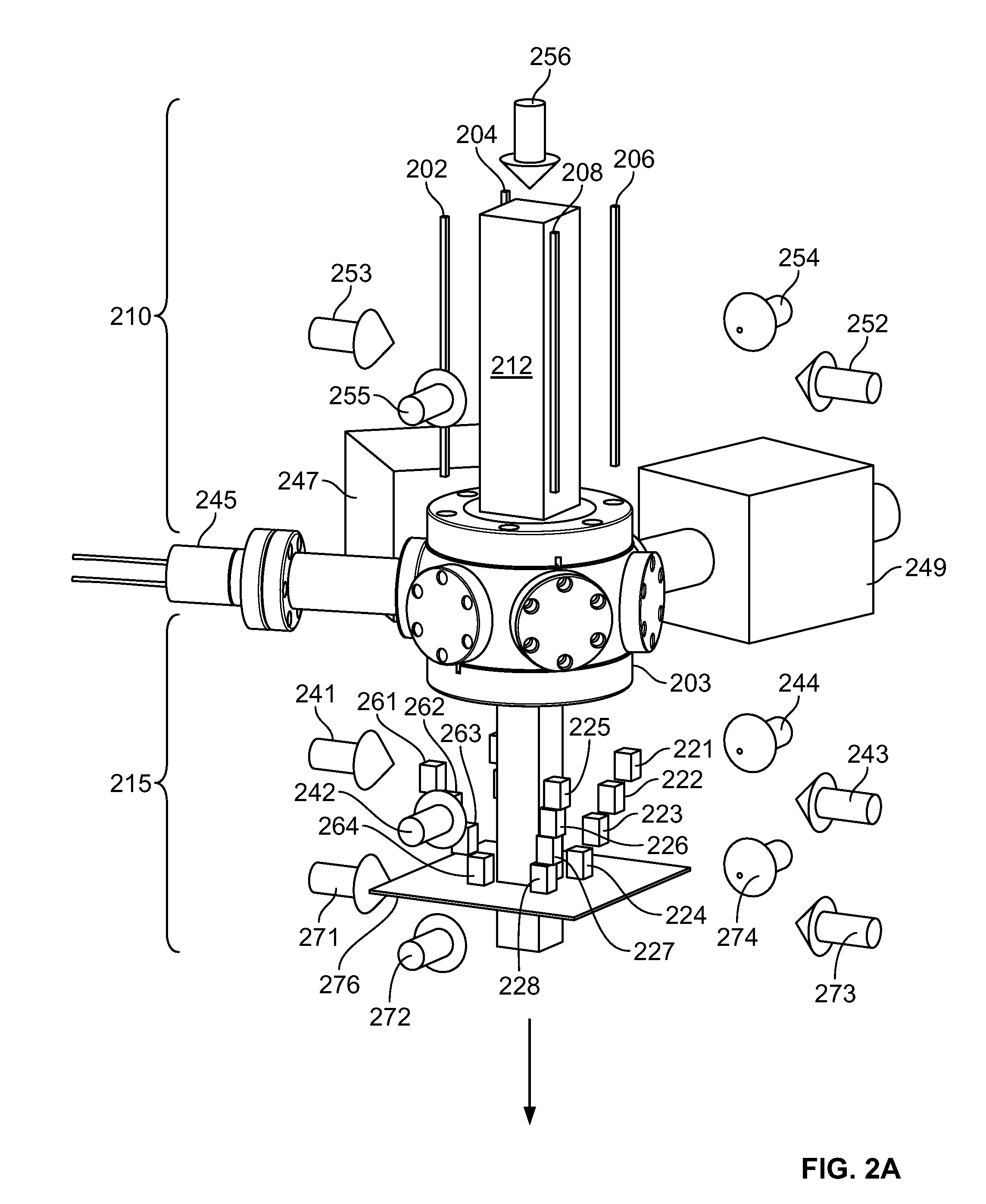 Charged particle source from a photoionized cold atom beam