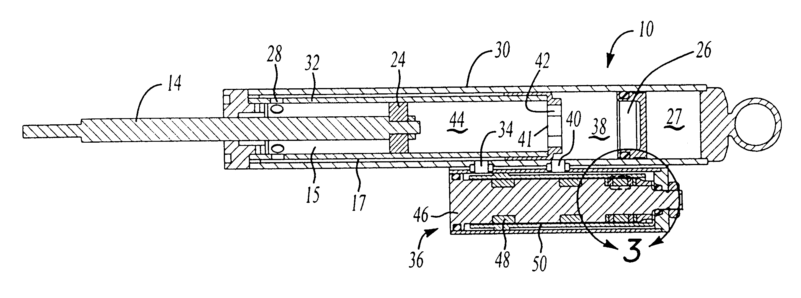 Power-off damping in MR damper