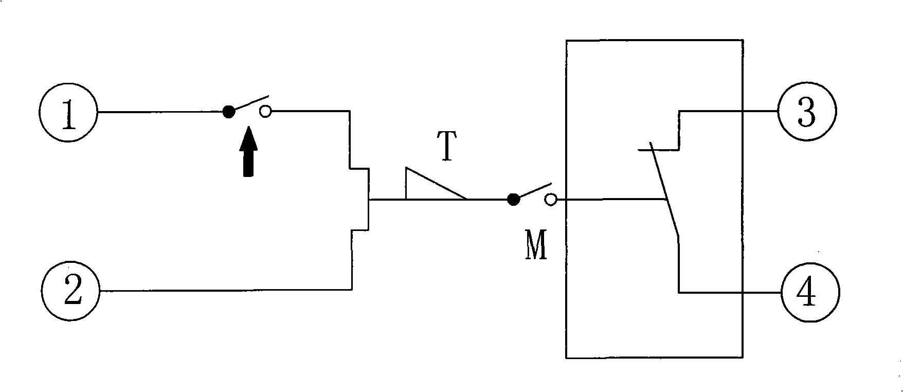 Time-adjustable time-delay differential pressure controller and assembling method