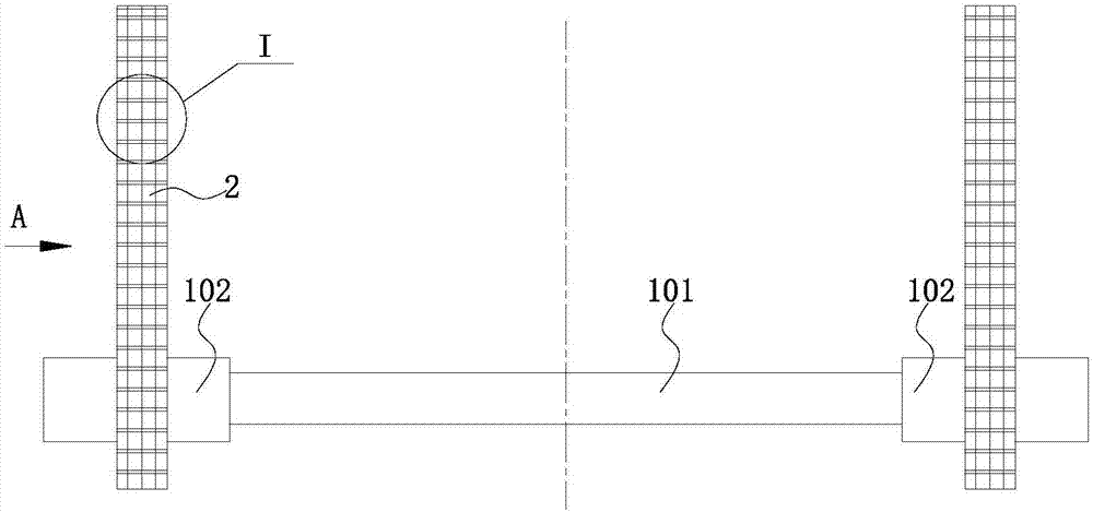 Automobile sway bar high in electricity generating efficiency