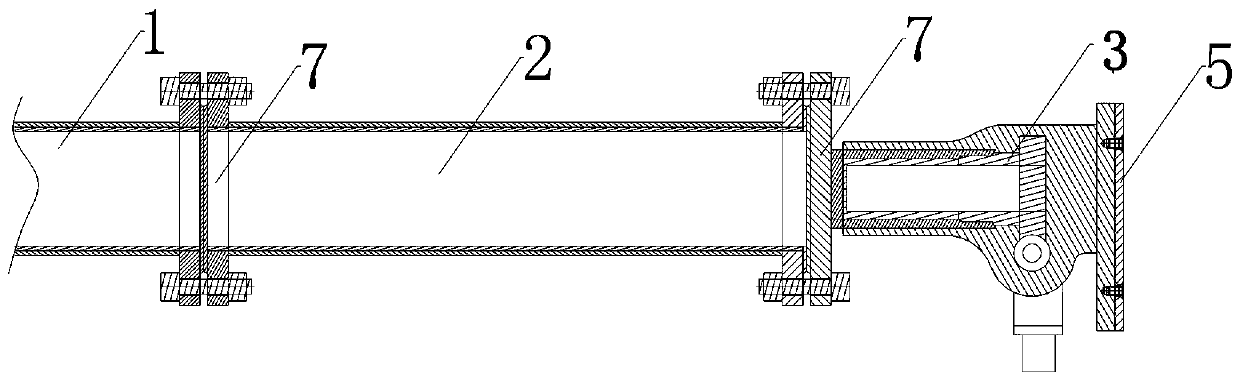 Assembly method for square low-temperature multi-effect seawater desalination evaporator