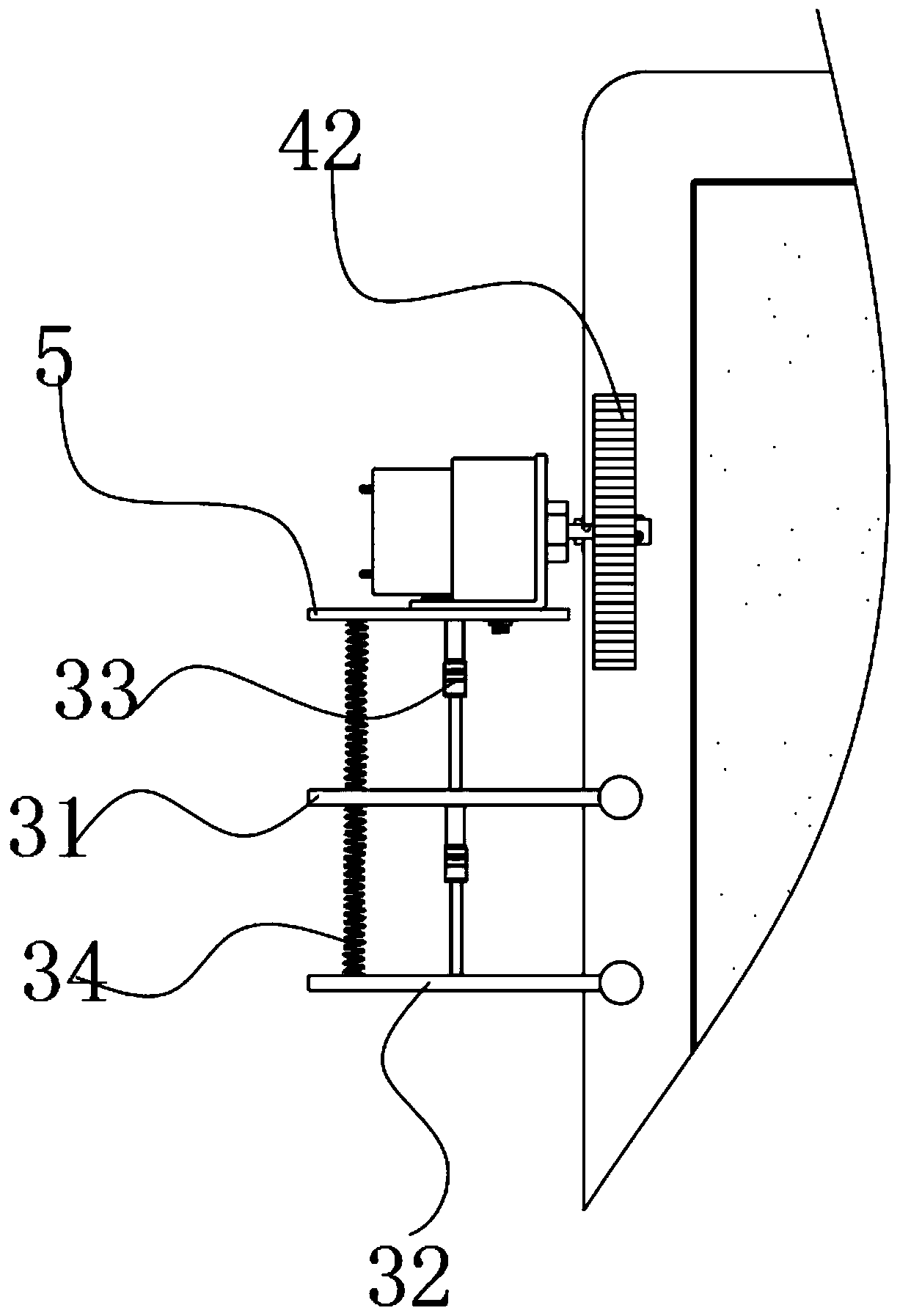 Sliding type multi-angle adjustment video camera for computer