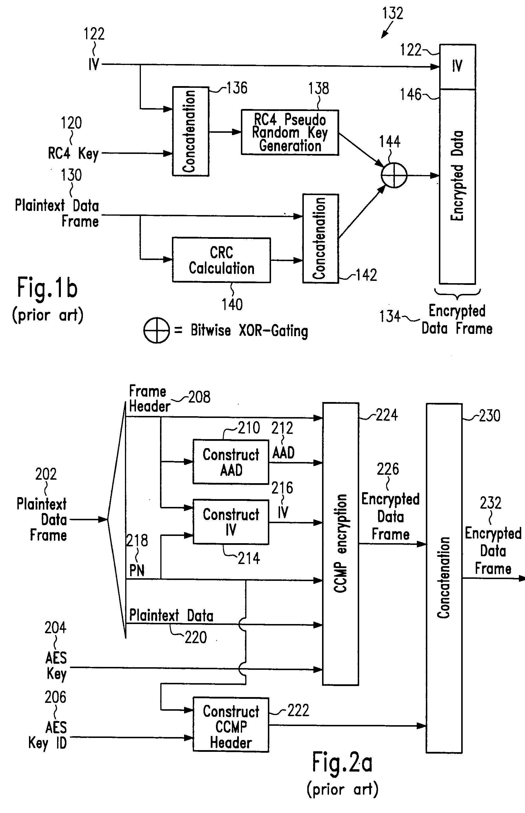 Hardware/software partitioning for encrypted WLAN communications