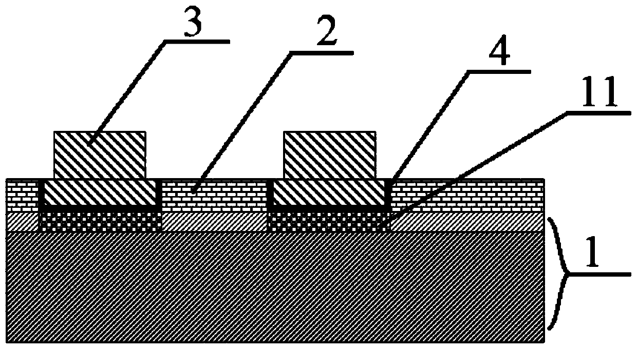 Chip packaging structure and packaging method