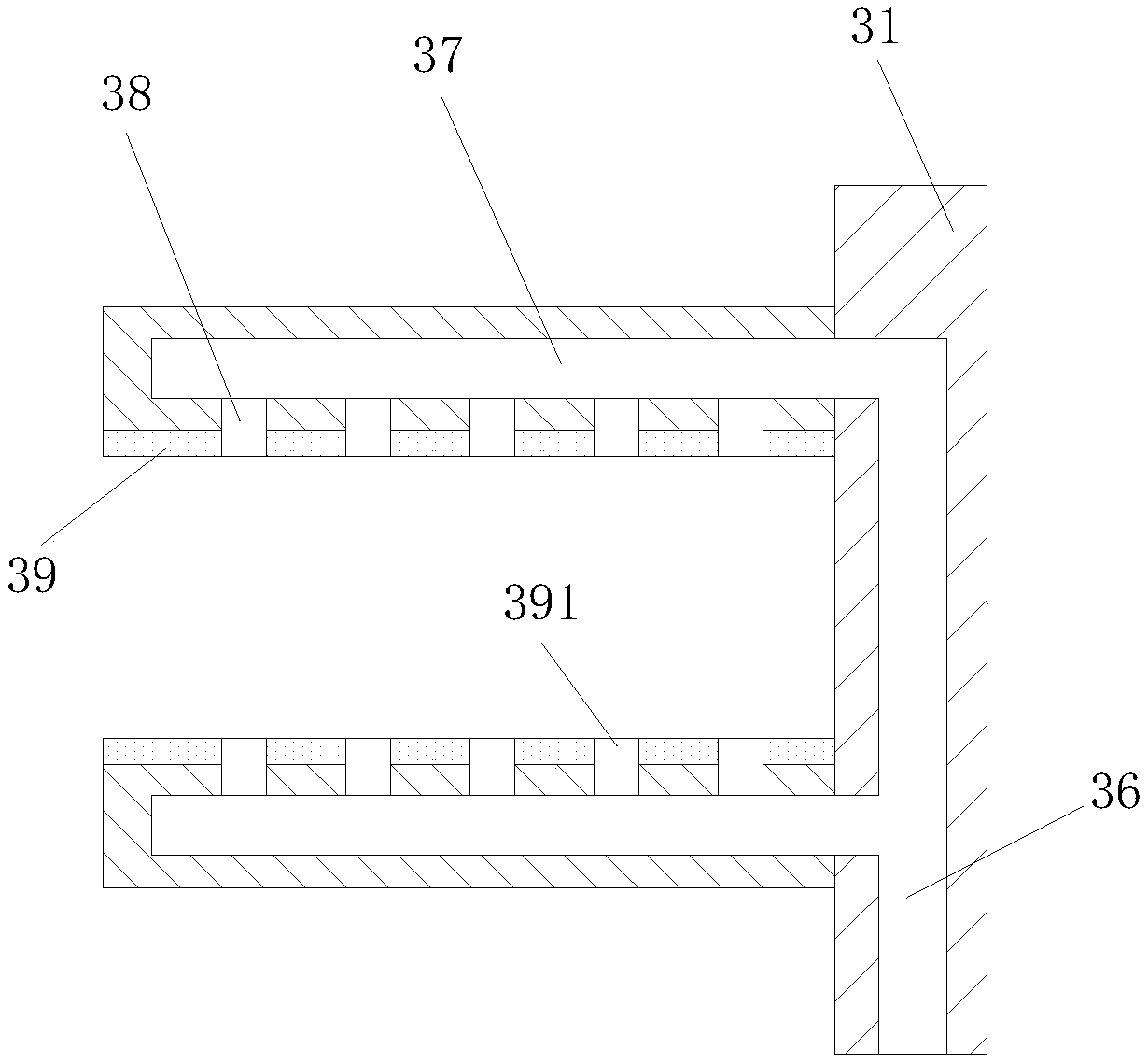 Automatic cleaning mechanism for silk woven cloth