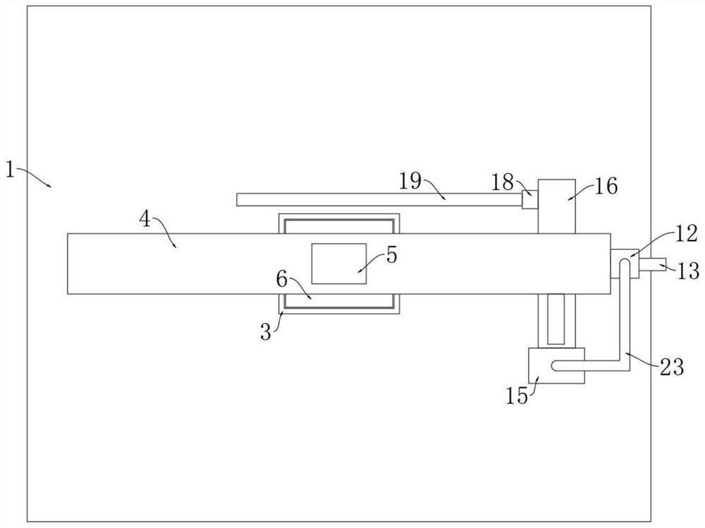 Novel lithium battery cover plate forming die