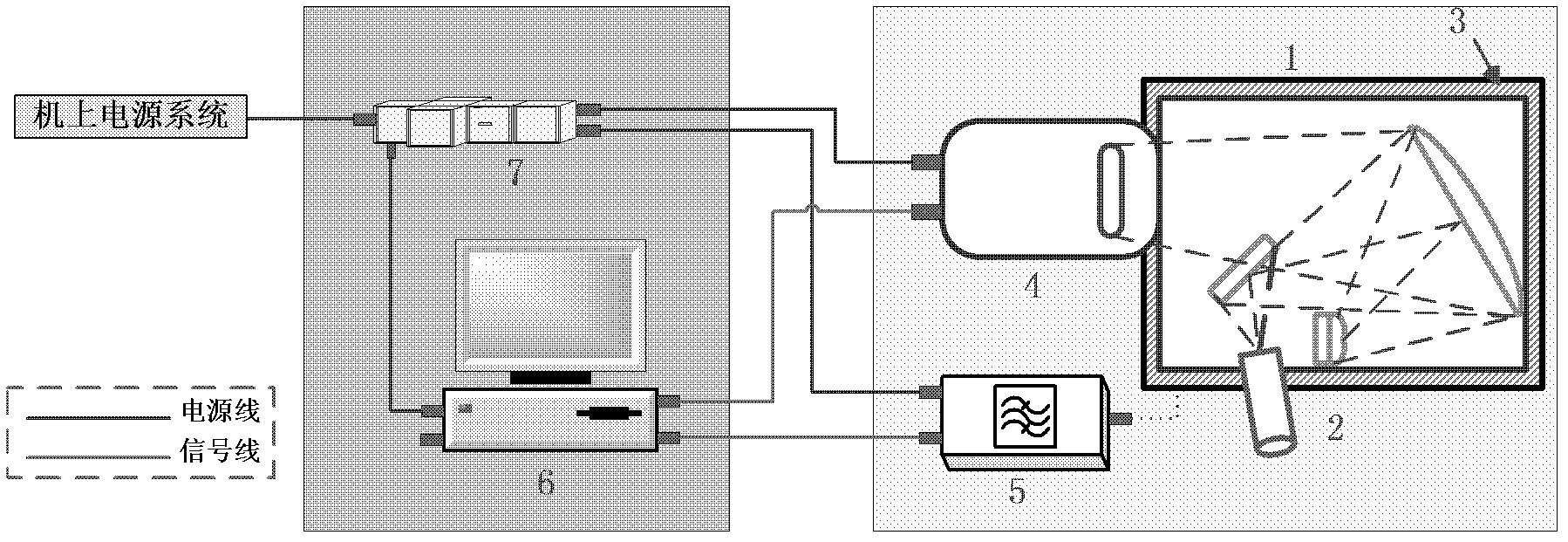 System and method for quickly monitoring two-dimensional distribution of airborne atmospheric trace gases