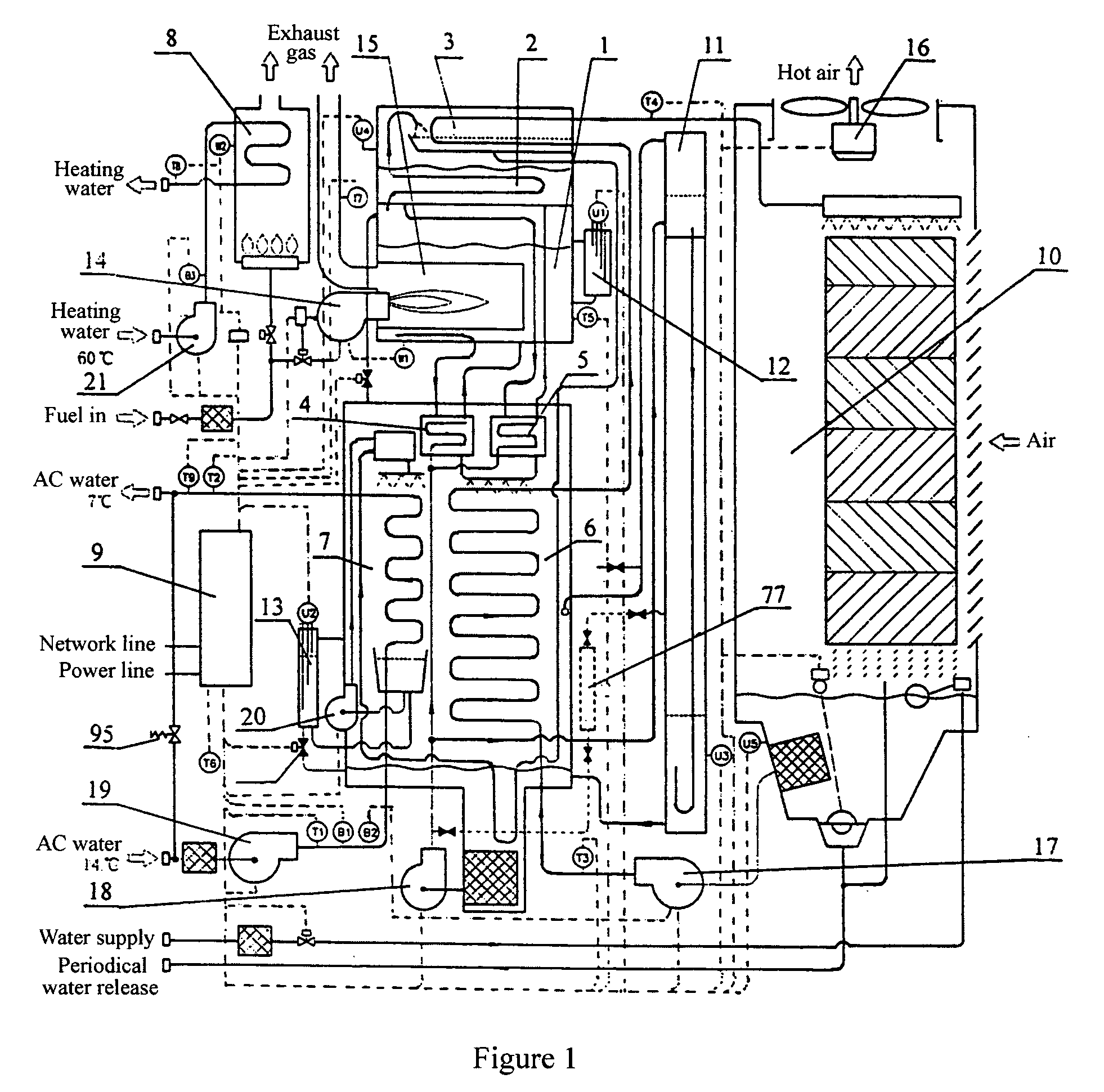 Absorption-type air conditioner system