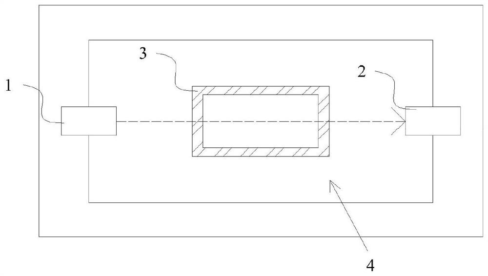 Acoustic parameter measuring device, method and system