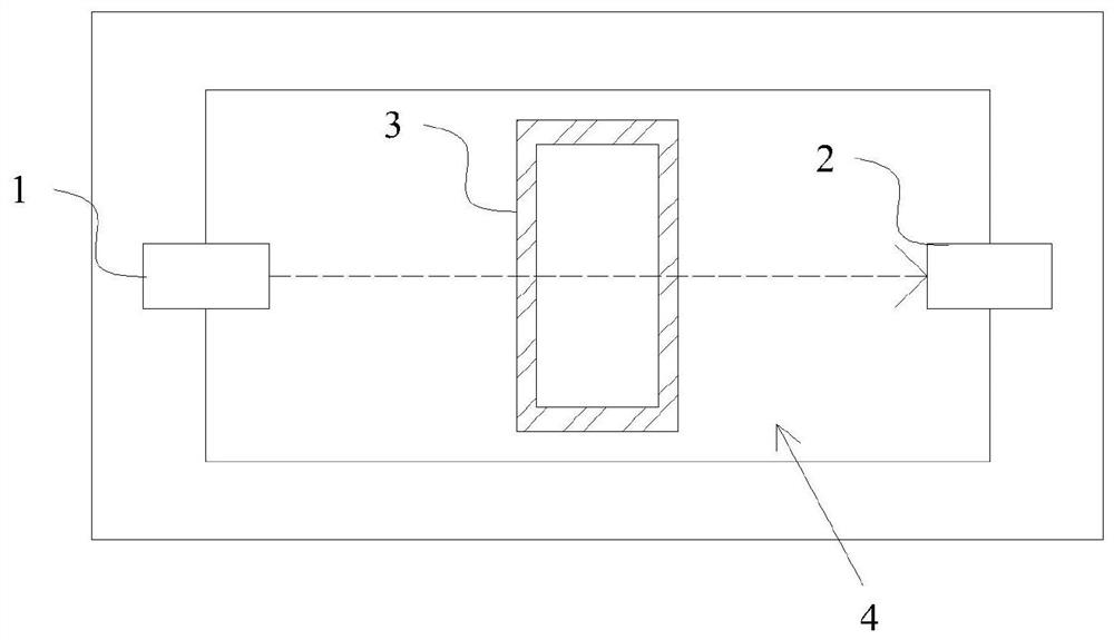 Acoustic parameter measuring device, method and system