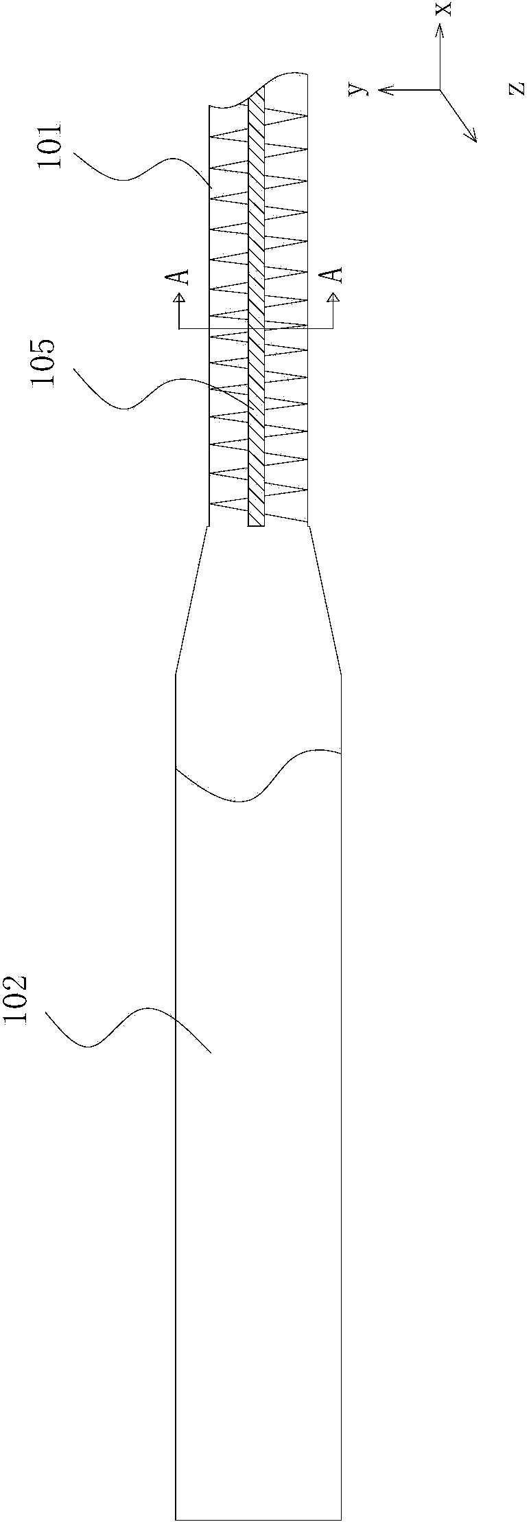 Deflectable sheathing canal and delivery system with deflectable sheathing canal