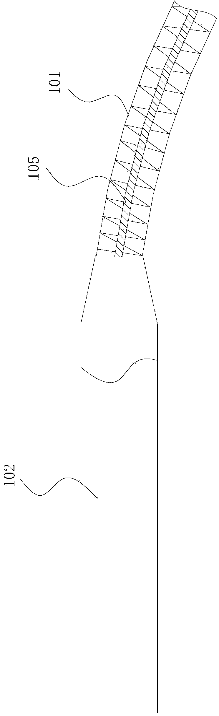 Deflectable sheathing canal and delivery system with deflectable sheathing canal