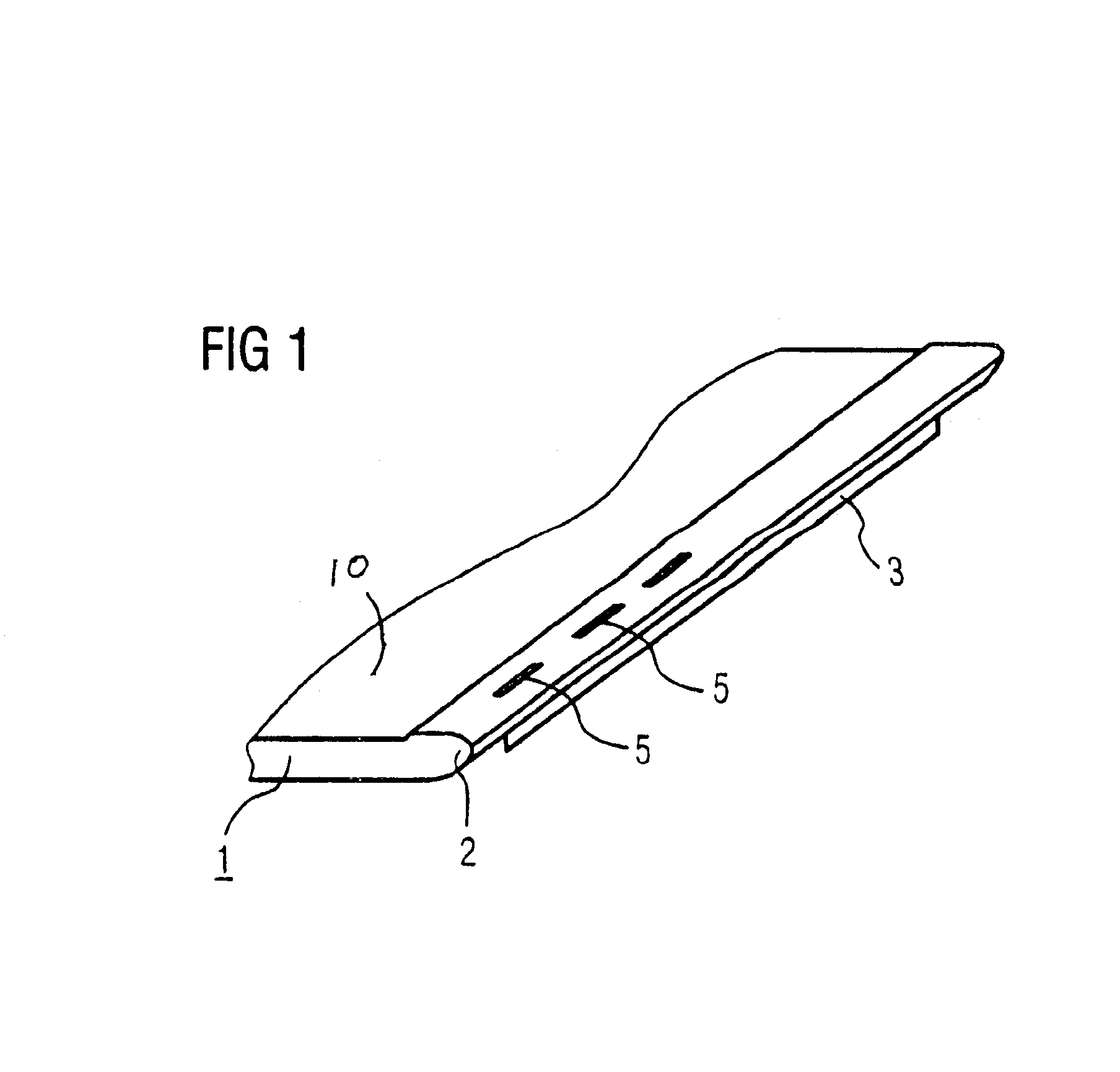 Table top for a patient trolley with an armrest