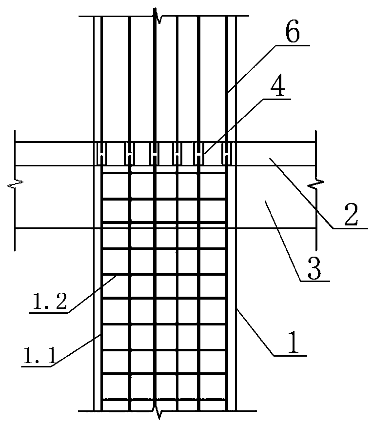 Supporting structure for building translation and construction method thereof