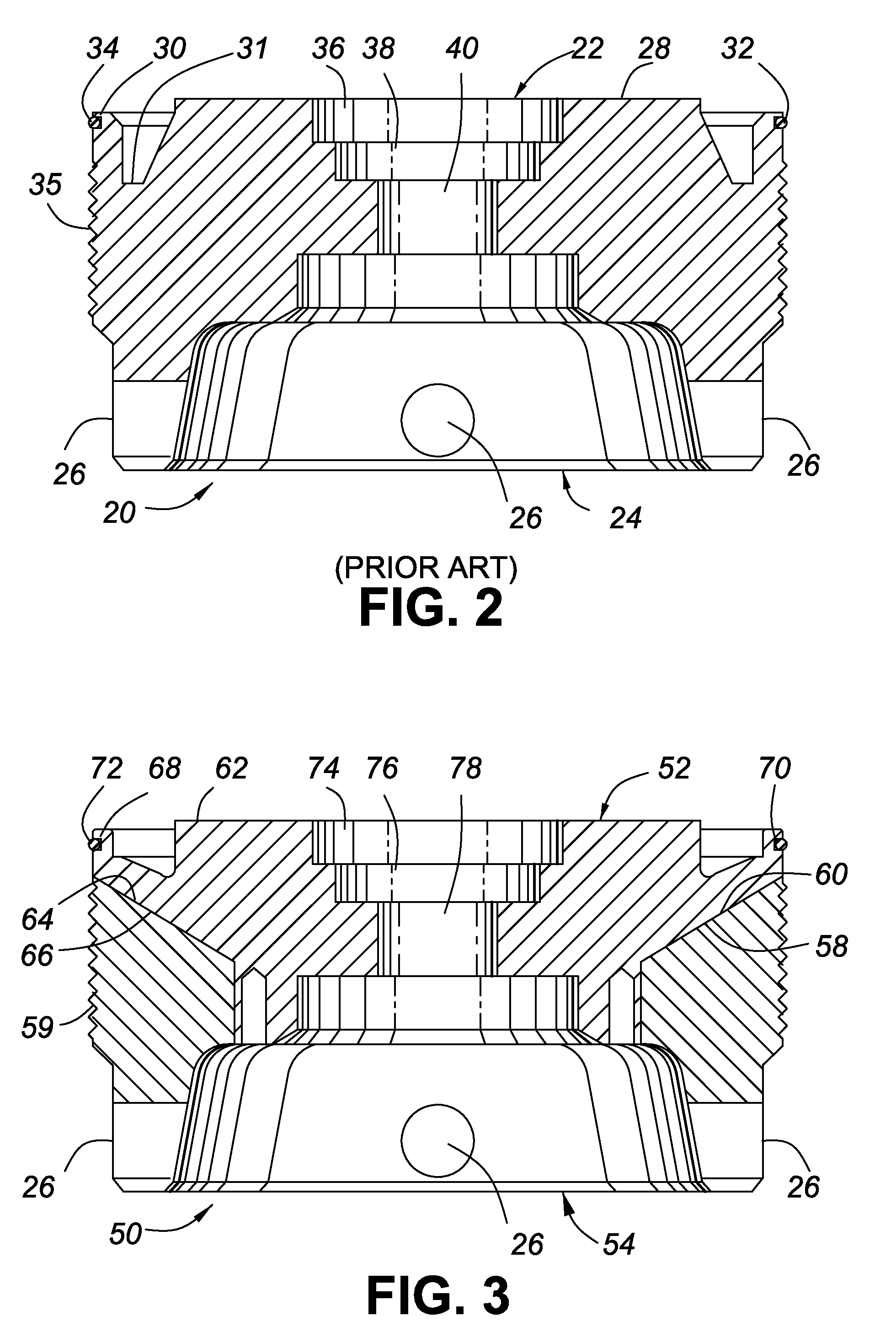 Two-part back cap for a plug valve and plug valves incorporating same