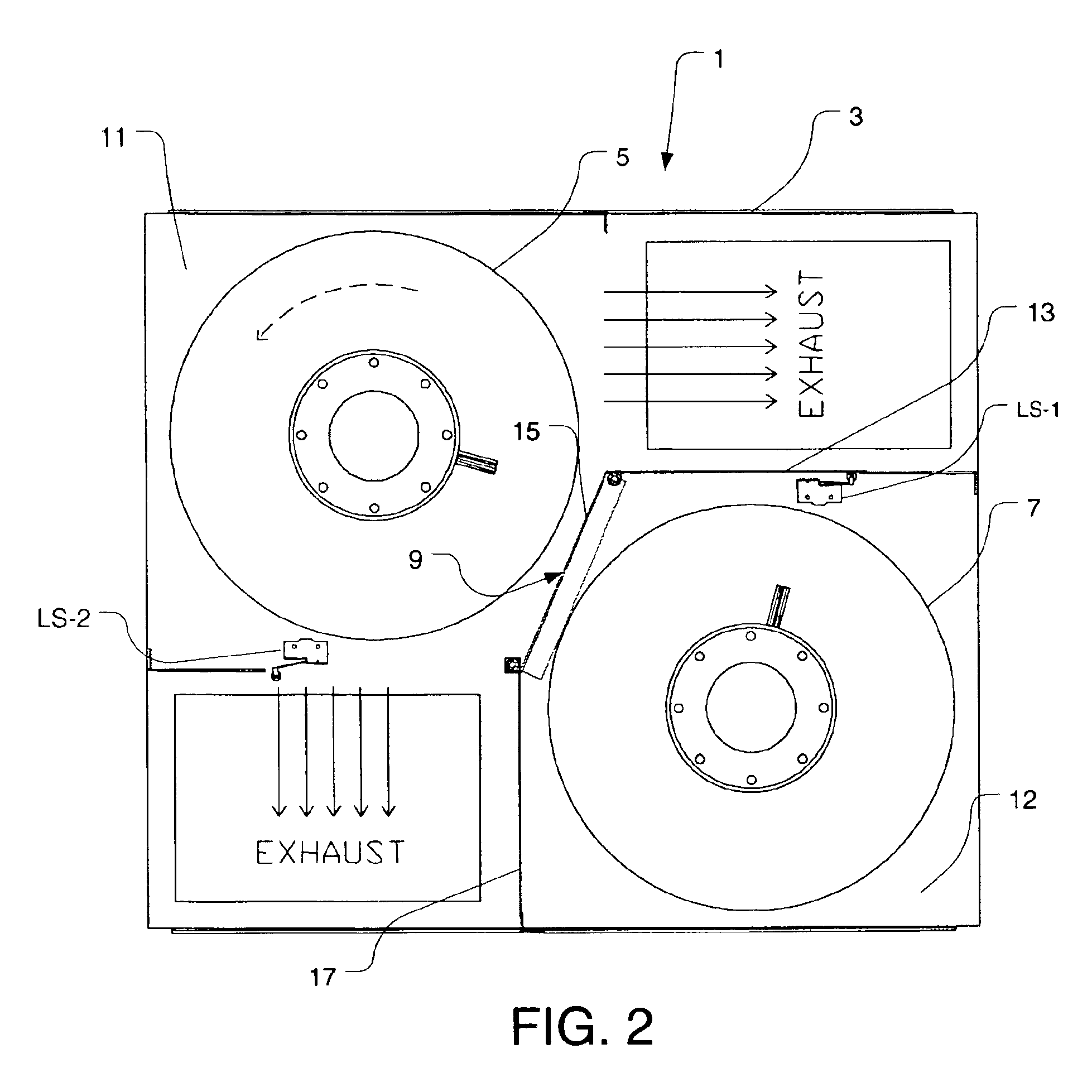 Apparatus for continuous cooling of electrical powered equipment