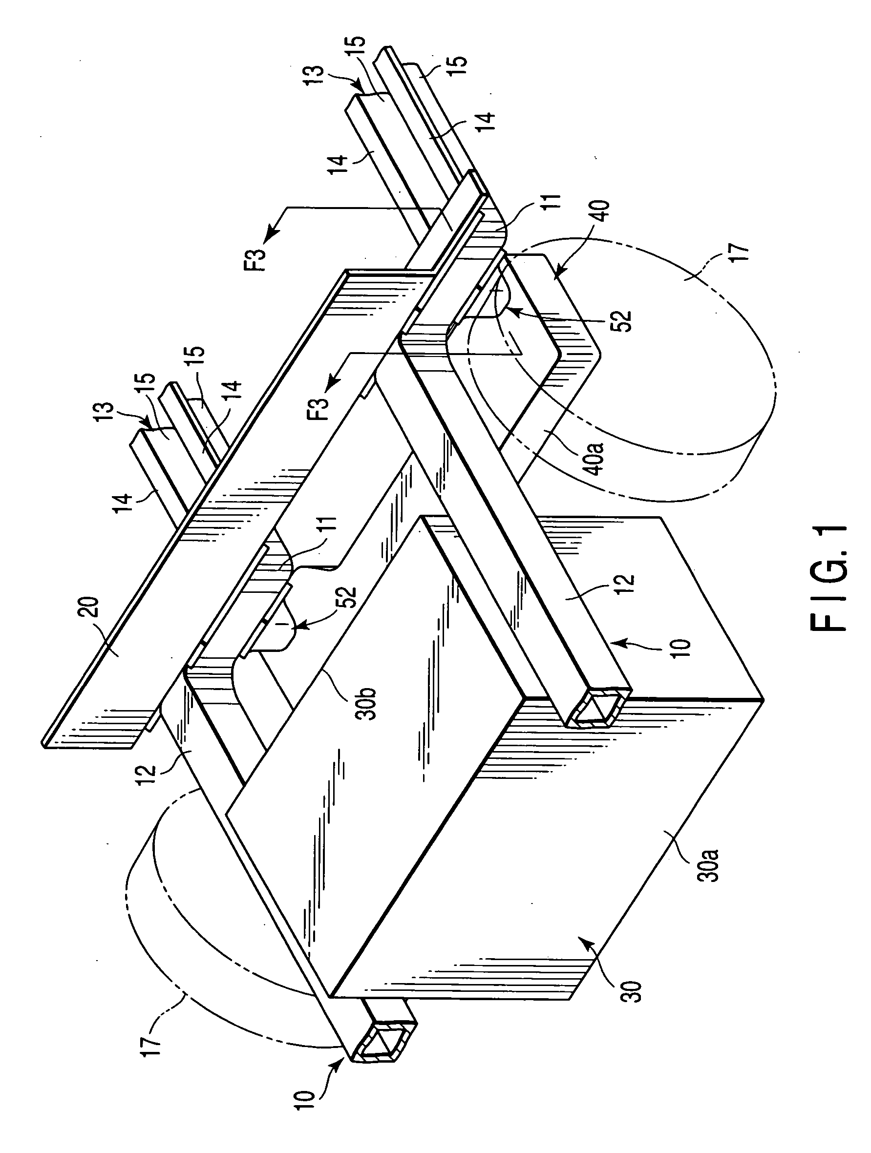 Chassis structure for vehicles