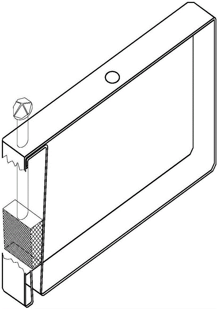 Replacement-free fixing device for electric junction box buried in wall in concealed manner