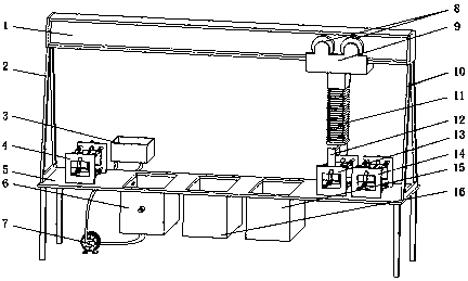 Power frequency voltage-withstanding test equipment for automatic insulator in oil