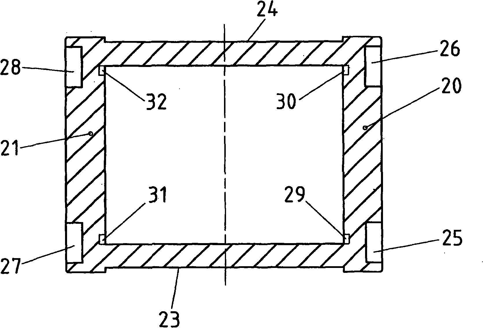 Non-warping chain link