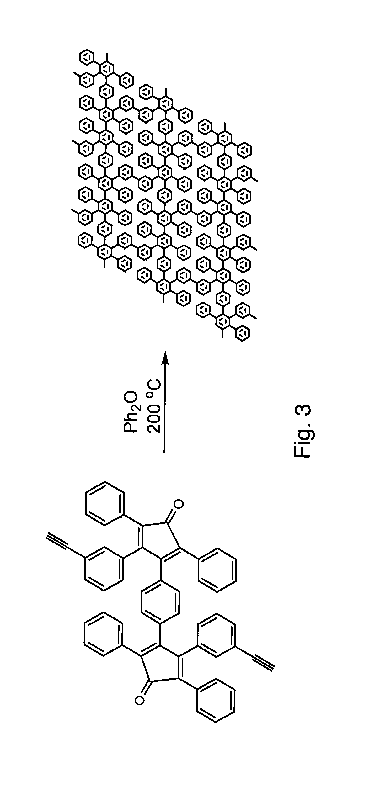 Method for bottom-up graphene sheet preparation and bandgap engineering