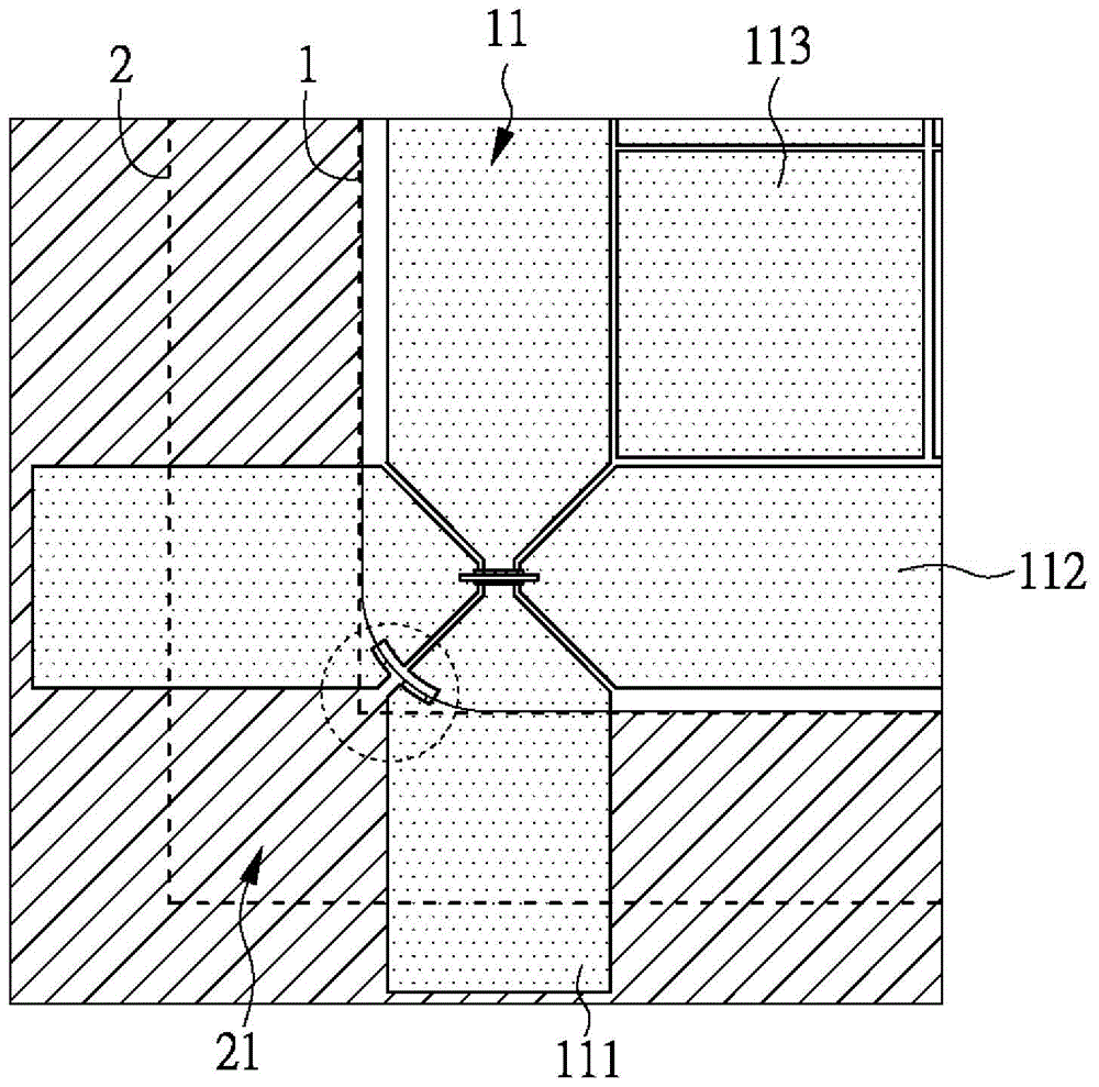 Touch control display device