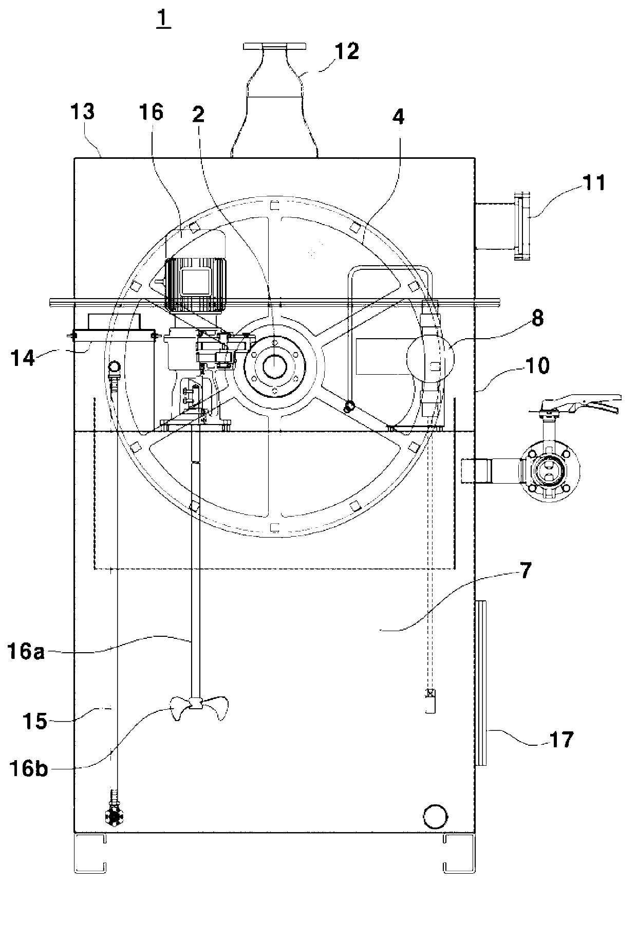 Bio-gas hydrogen sulfide removal device by using ion exchange fiber Pall ring for bio-gas purification