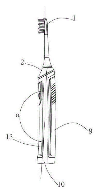 Acoustic vibrating toothbrush