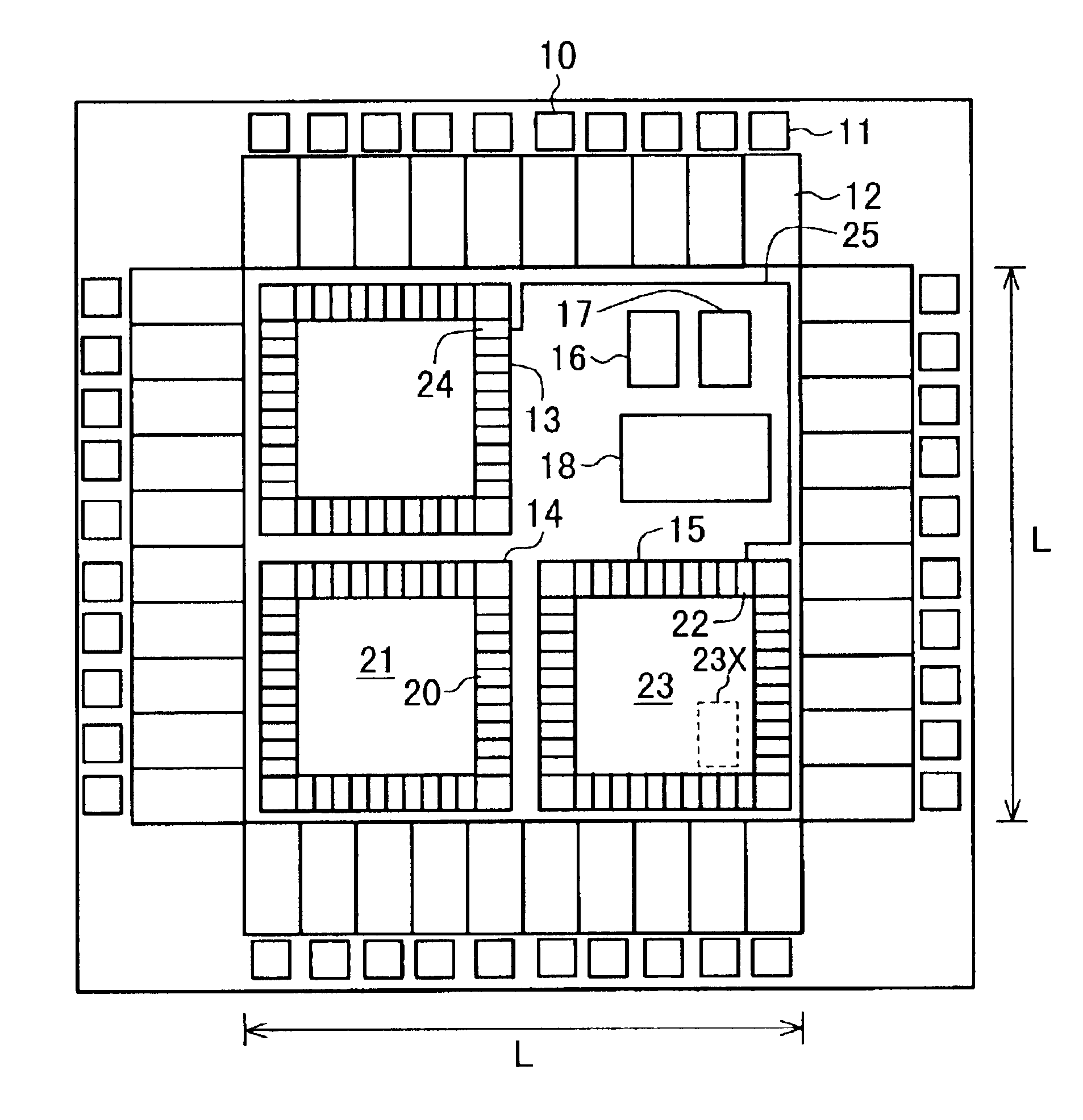 Integrated logic circuit and hierarchical design method thereof