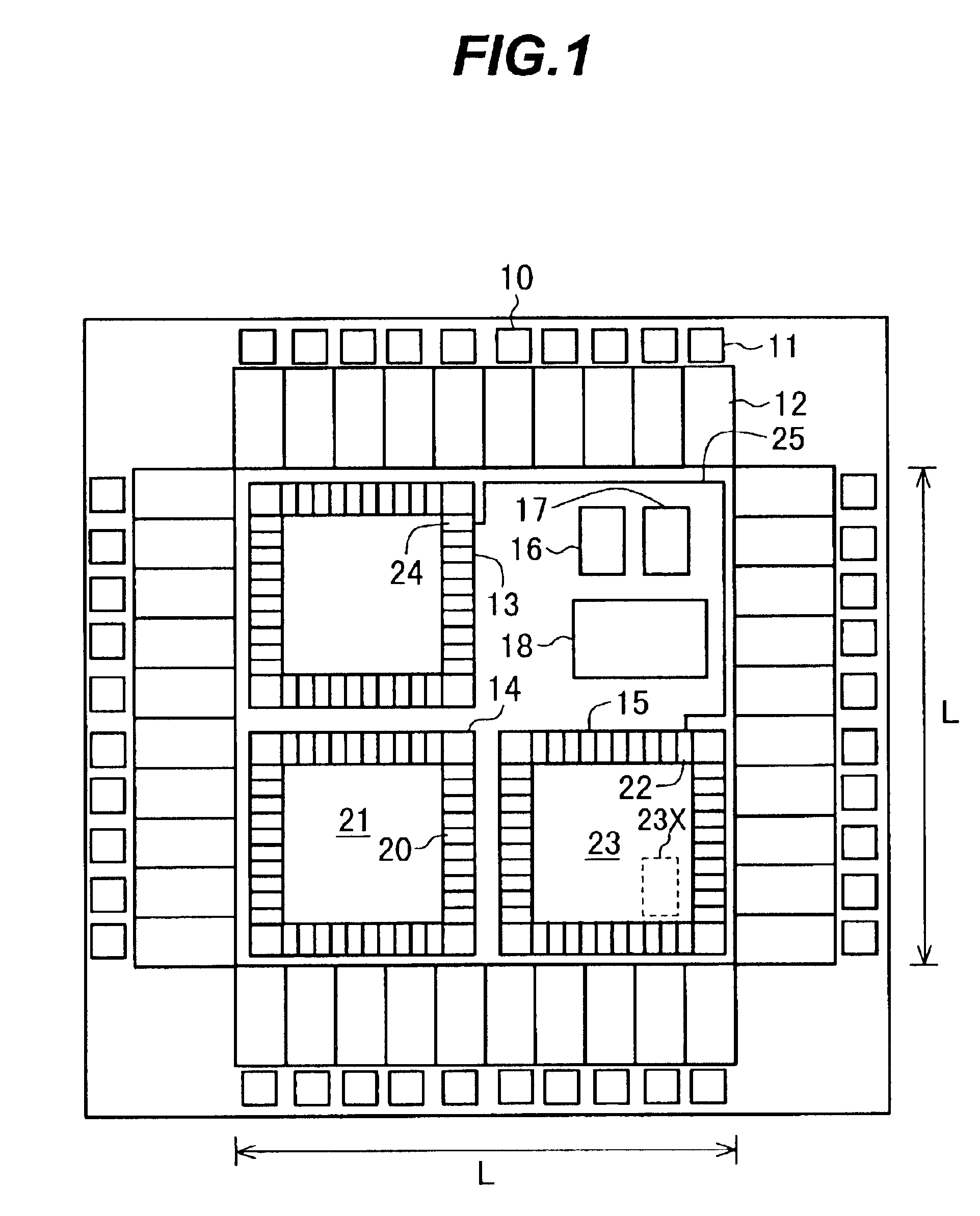 Integrated logic circuit and hierarchical design method thereof