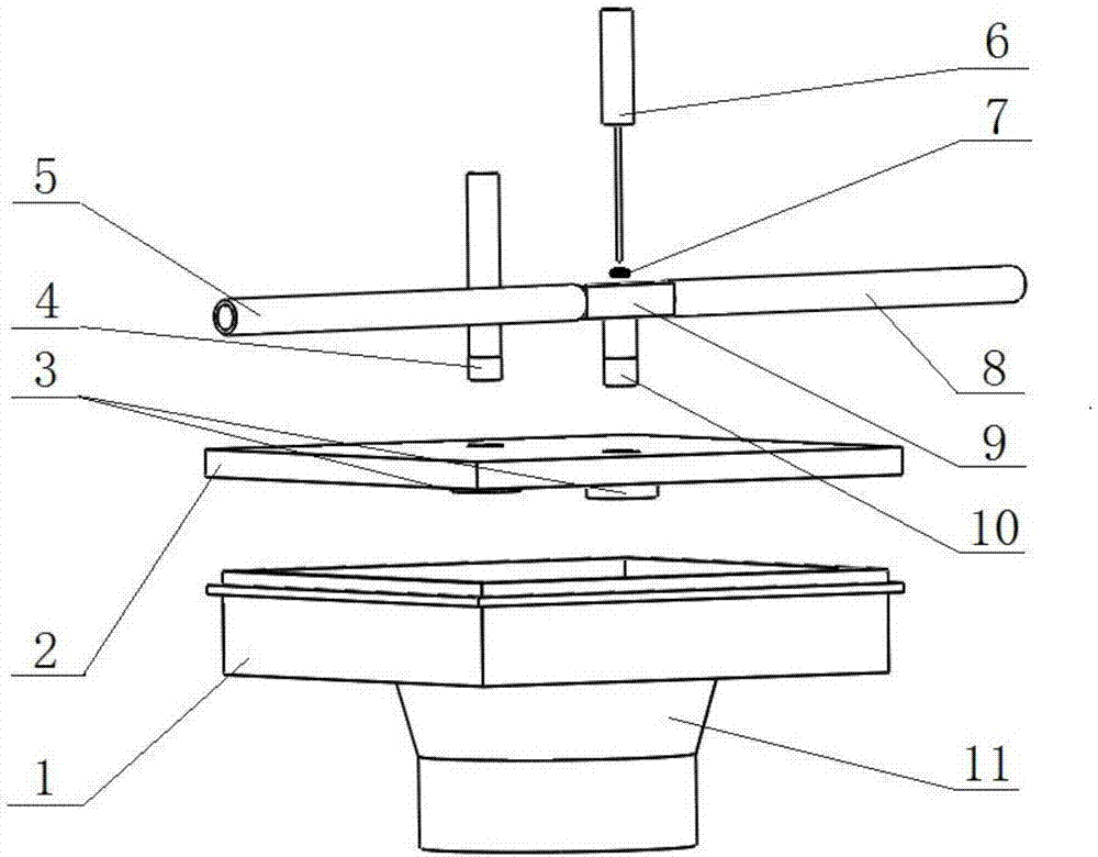 High-temperature calibration device for probe microphone