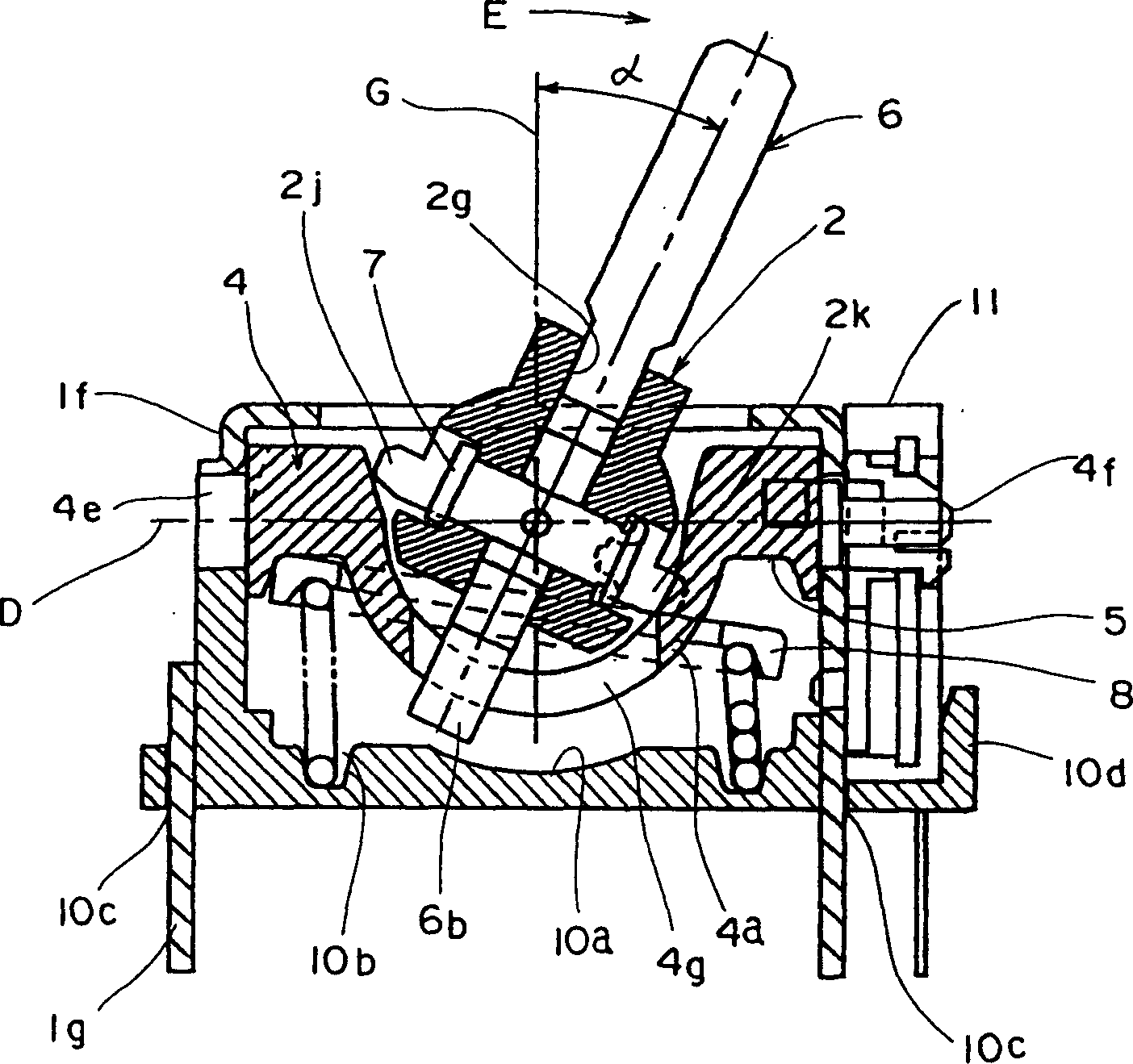 Multidirection input device