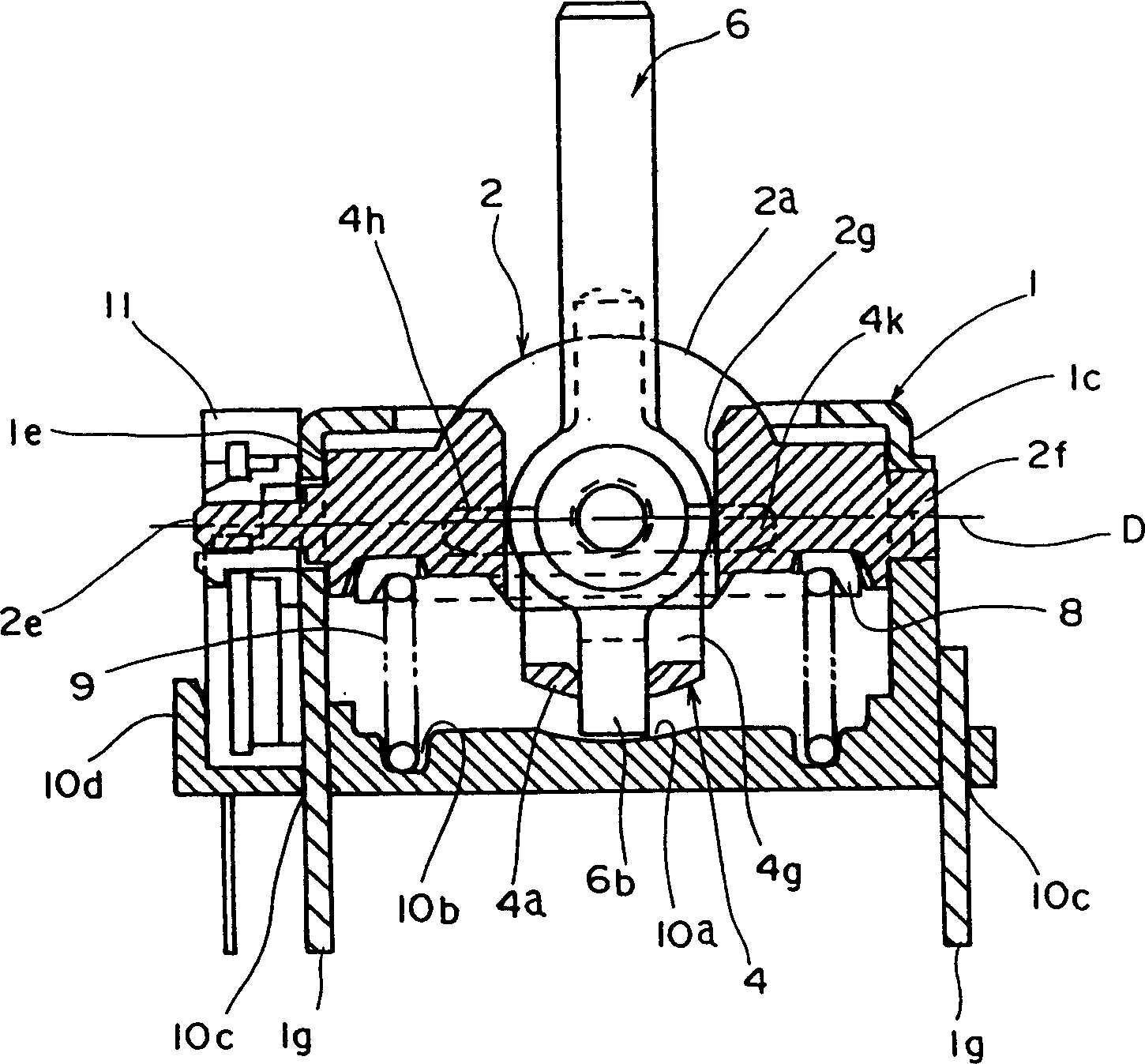 Multidirection input device