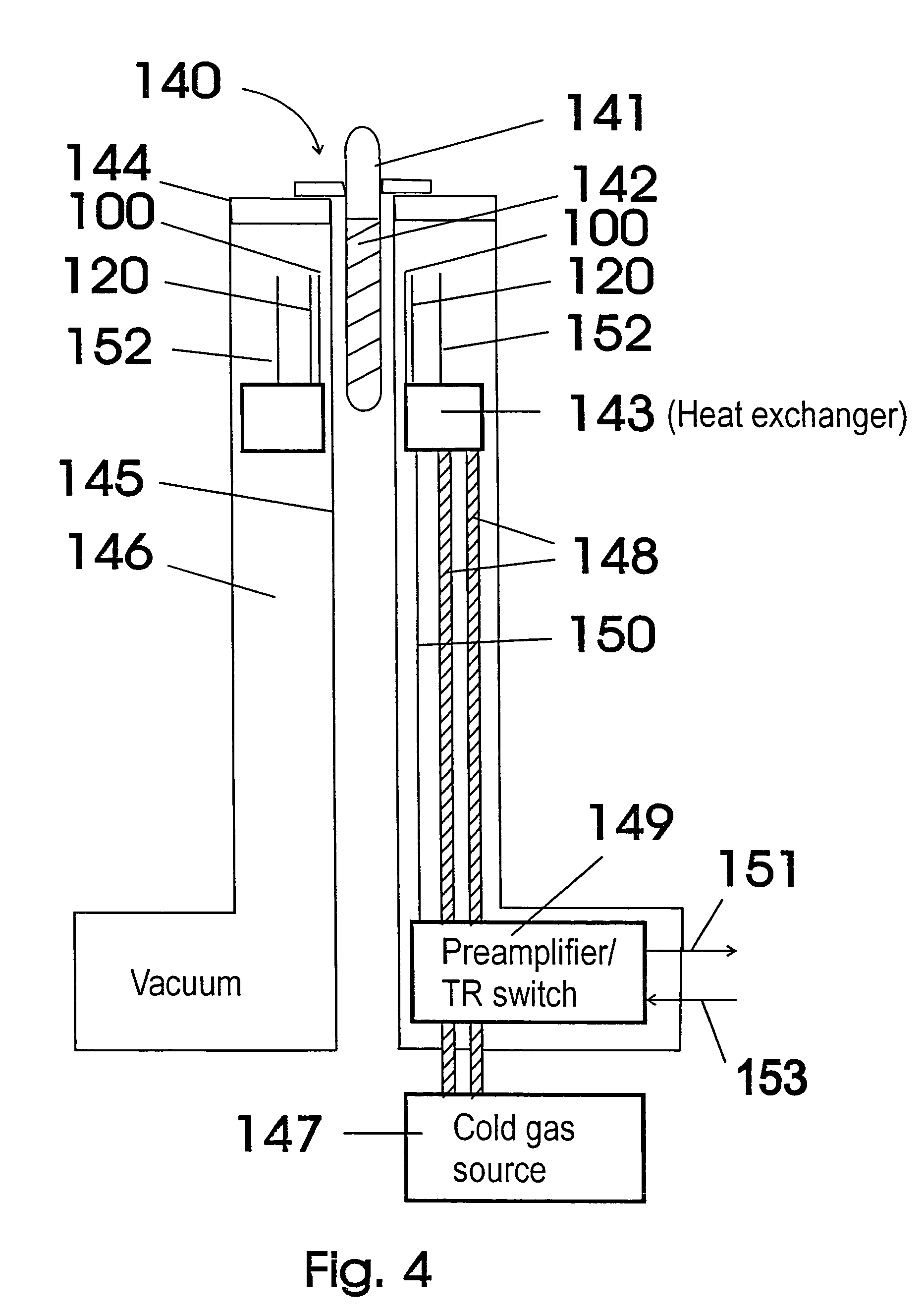 Cold normal metal and HTS NMR probe coils with electric field shields